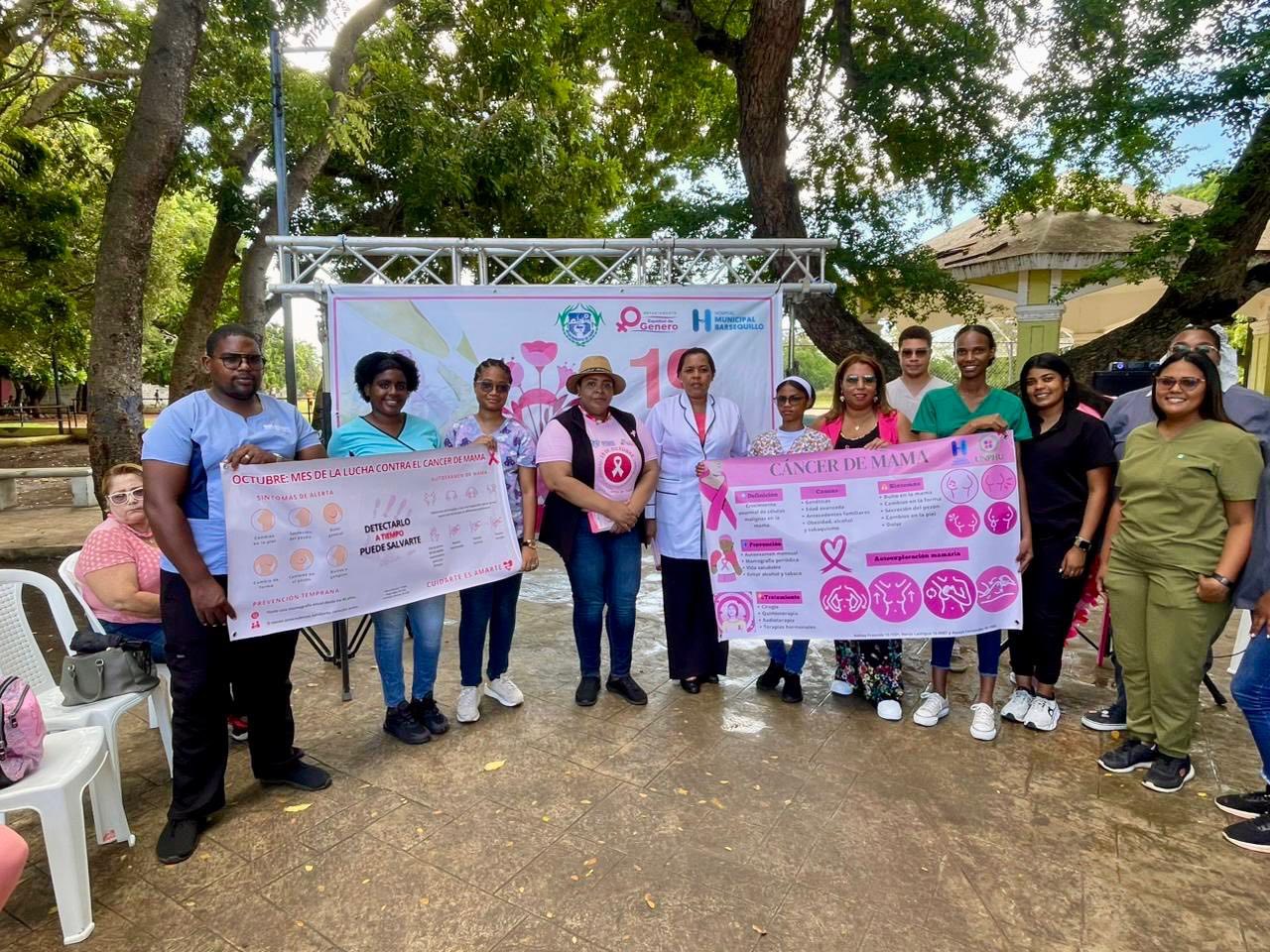 En este momento estás viendo Hospital Barsequillo y Ayuntamiento de Haina realizan jornada gratuita de detección de cáncer de mama en Cabón