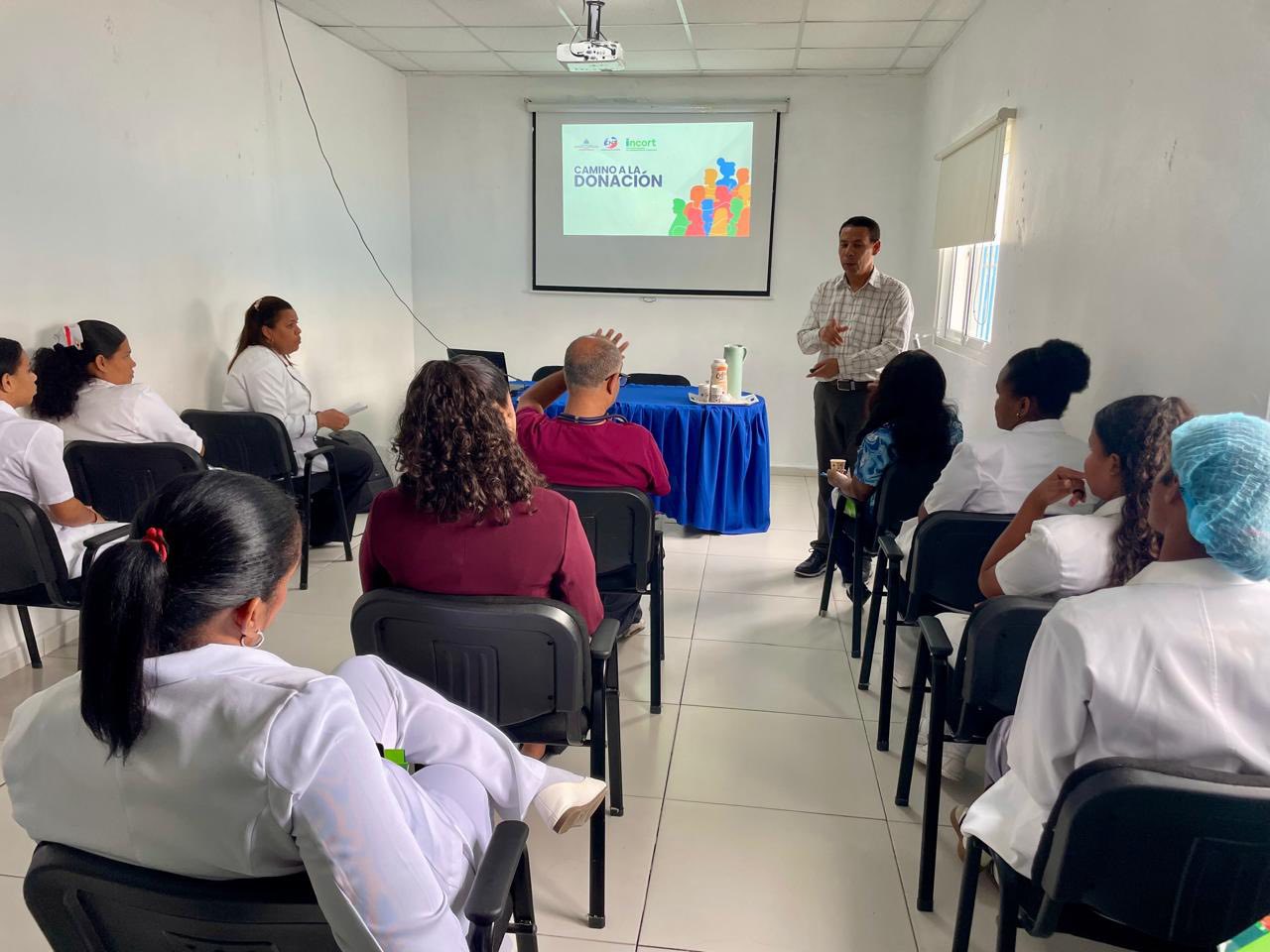 En este momento estás viendo Hospital Municipal Barsequillo fortalece la cultura de donación de órganos con taller impartido por INCORT